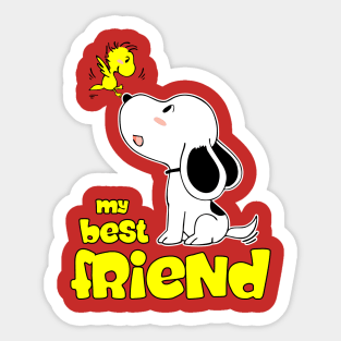 My best friend Sticker